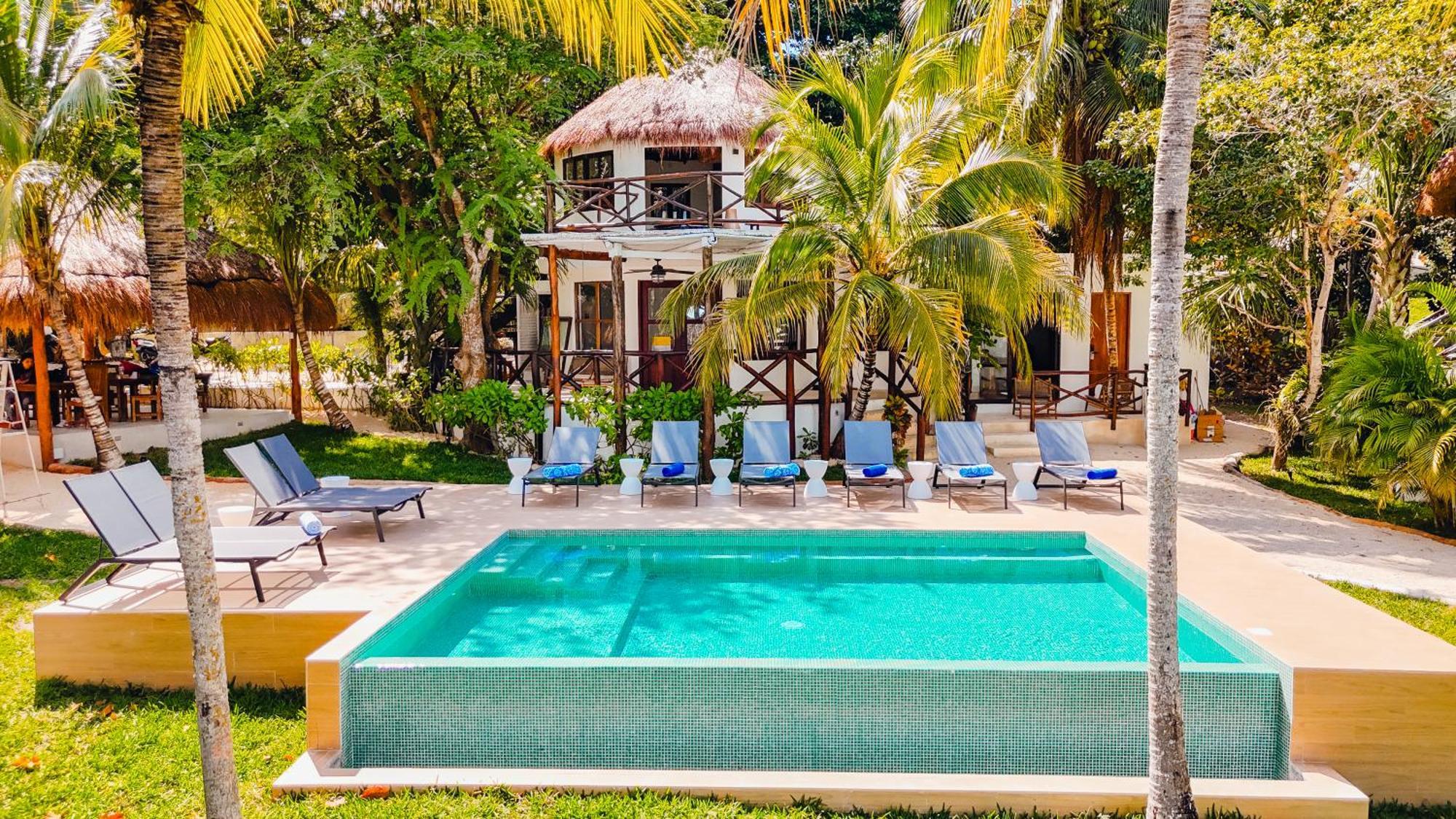 Azulea Bacalar Hotel & Spa - Lagoon Front (Adults Only) ภายนอก รูปภาพ