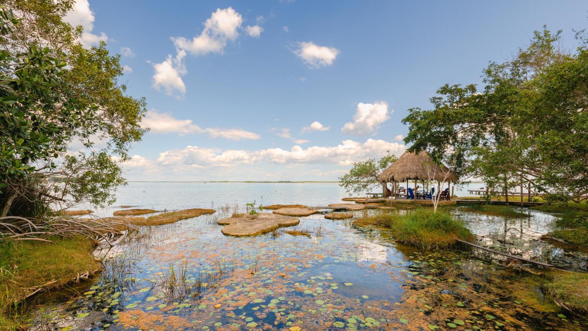 Azulea Bacalar Hotel & Spa - Lagoon Front (Adults Only) ภายนอก รูปภาพ