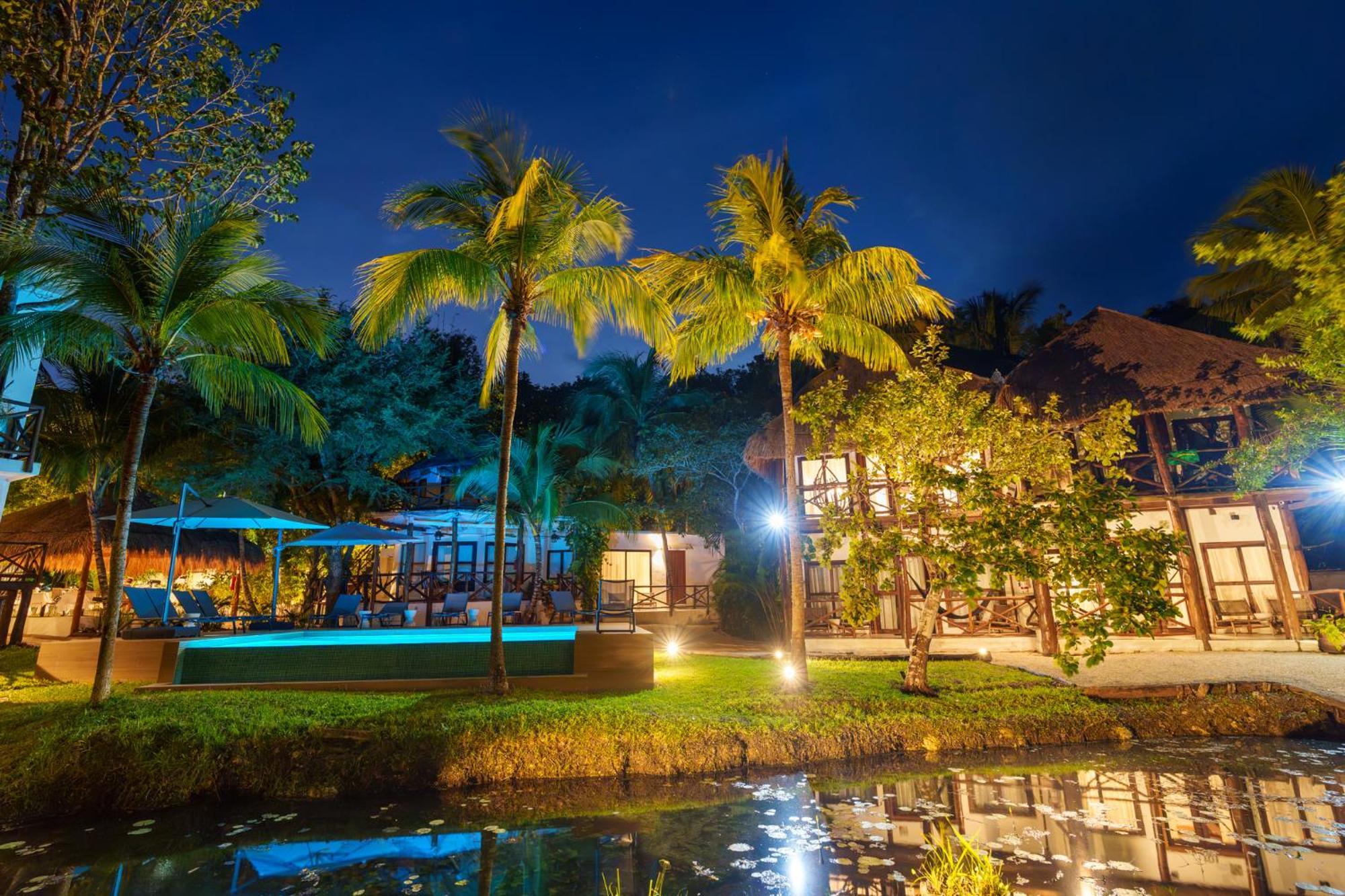 Azulea Bacalar Hotel & Spa - Lagoon Front (Adults Only) ภายนอก รูปภาพ