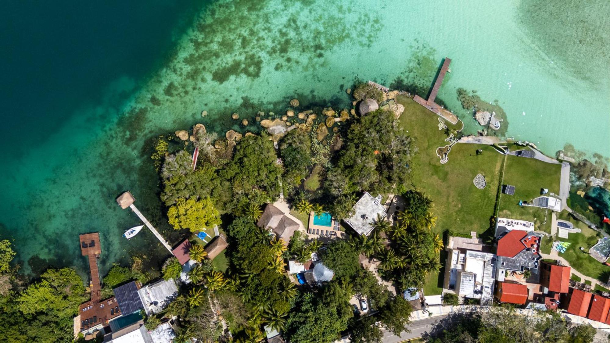 Azulea Bacalar Hotel & Spa - Lagoon Front (Adults Only) ภายนอก รูปภาพ