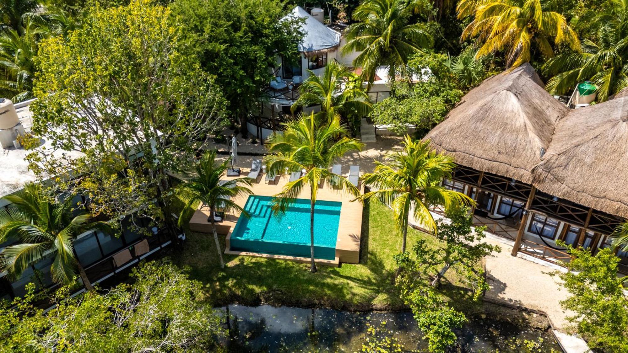 Azulea Bacalar Hotel & Spa - Lagoon Front (Adults Only) ภายนอก รูปภาพ