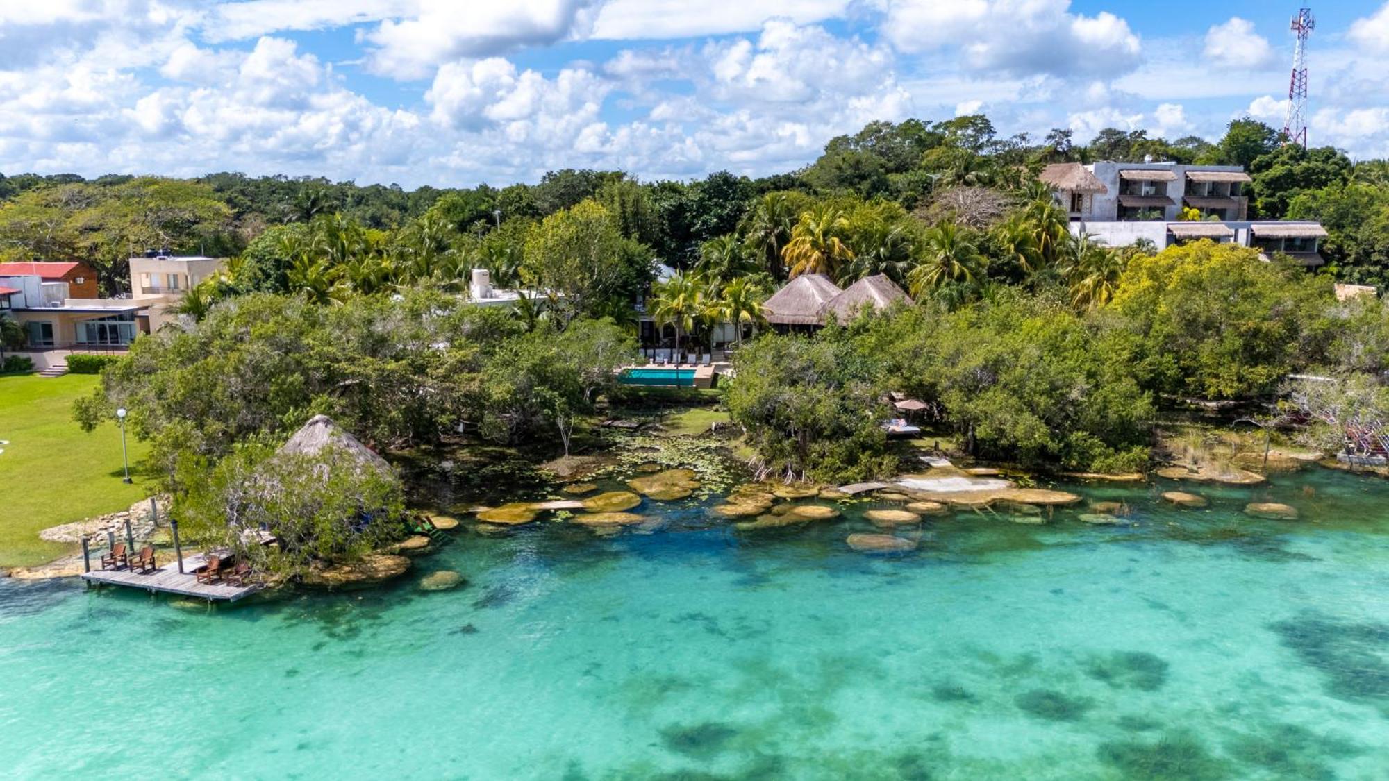 Azulea Bacalar Hotel & Spa - Lagoon Front (Adults Only) ภายนอก รูปภาพ